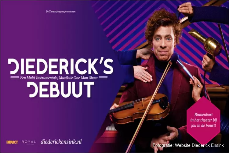 Diederick’s debuut komt naar Zeewolde