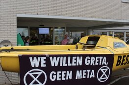 Actie in gemeentehuis tegen datacenter