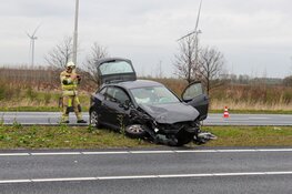 Automobilist gewond na ongeval in Zeewolde