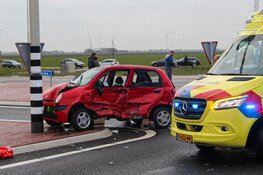 Automobilist gewond na ongeval in Zeewolde