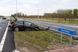 Automobilist gewond na ongeval in Zeewolde