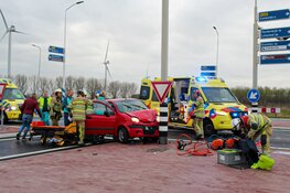 Automobilist gewond na ongeval in Zeewolde