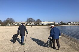 Ruim 100 afvalzakken gevuld tijdens opruimactie Schone Randmeren