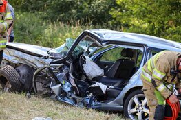Gewonden en enorme ravage na ongeval in Zeewolde