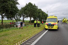 Persoon omgekomen bij ongeval Gooiseweg in Zeewolde