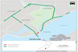 N707 Knardijk richting Zeewolde een dag langer dicht