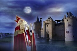 Muiderslot omgetoverd tot Kasteel van Sinterklaas