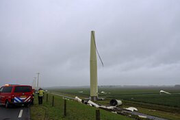 Windmolen breekt af in Zeewolde