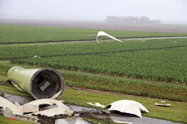 Windmolen breekt af in Zeewolde