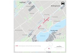 Werkzaamheden Gooiseweg N305 en Larserweg N302