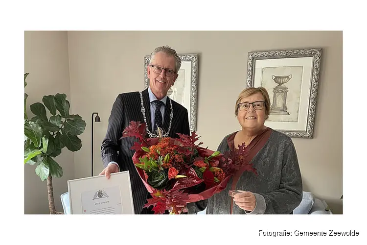 Betekenisvol en sociaal betrokken: Erepenning voor raadslid Yvonne van Bruggen