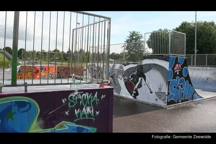 De skatebaan is weer open
