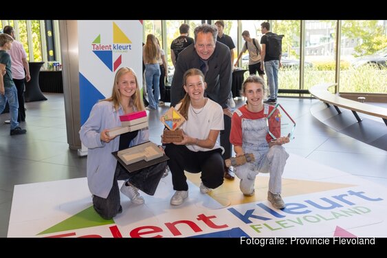 Jong talent presenteert ideeën voor Flevoland