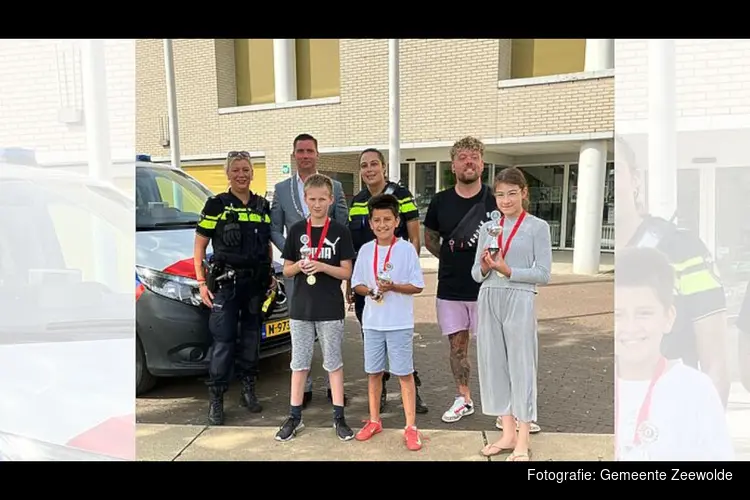 Winnaars Hackshield-competitie Zeewolde gehuldigd