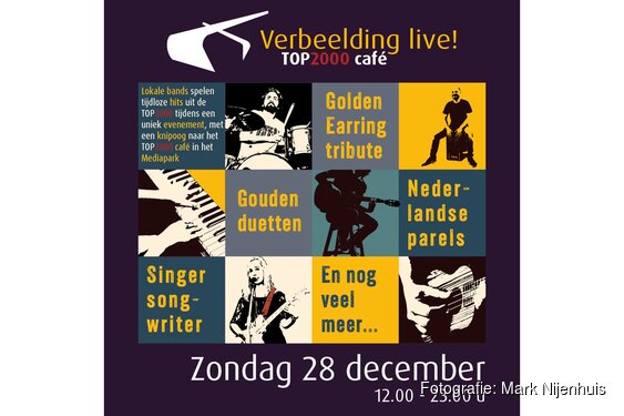 Feestelijke TOP2000-sferen in De Verbeelding op zondag 28 december
