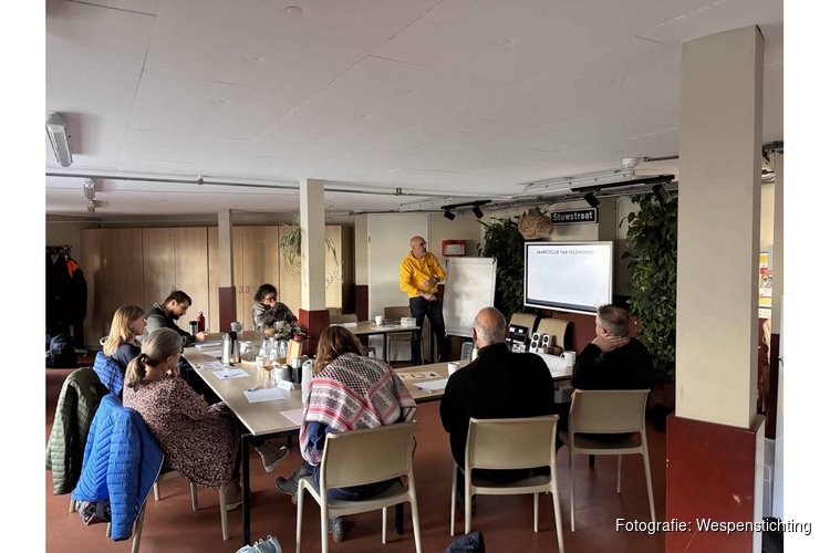 Van hoornaarnest op ongewenste plek naar wespvriendelijke oplossing