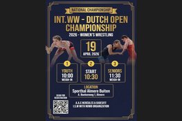 NK vrije stijl worstelen komende zondag in Almere-Buiten