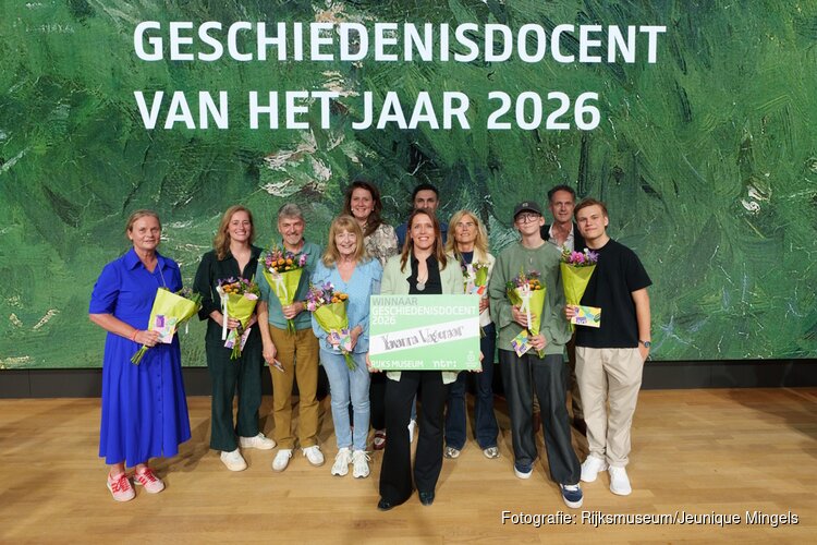 Yavanna Wagenaar geschiedenisdocent van het jaar